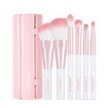 CORINGCO Pink Roll Brush Set 6P